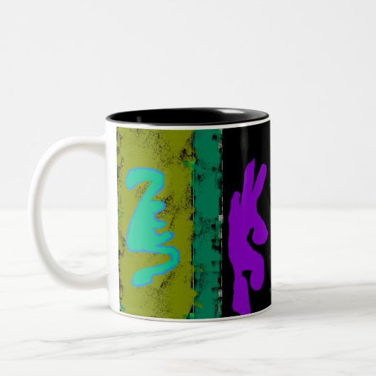 Erschütterungen ~ moderne Kunst ~ Tasse (Links)