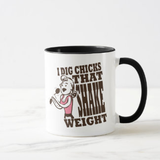 Erschütterungs-Gewichts-lustige Kaffee-Tasse Tasse