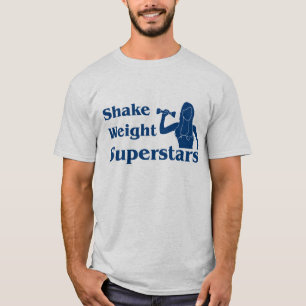Erschütterungs-Gewichtsuperstars-T - Shirt