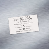 Erschwinglich speichern Sie die Datumsmagnete Magnetische Visitenkarte (Beispiel)