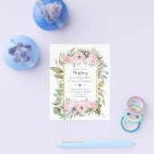 Erschwingliche Budget Rosa Blütenrosa Blumenzehen Flyer (Einzeln)