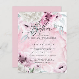 Erschwingliche elegante Blume mit rosafarbenem Was