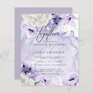 Erschwingliche elegante Wasserfarben Lilac-Blume