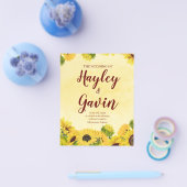 Erschwingliche Eleganz für Ihren besonderen Tag Flyer (Einzeln)