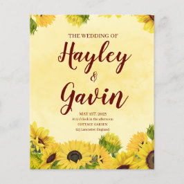 Erschwingliche Eleganz für Ihren besonderen Tag Flyer