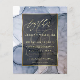 Erschwingliche Hochzeit Dusty Blue Mauve Alkohol T