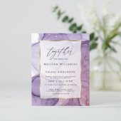 Erschwingliche Hochzeitskruste Lavendel Rose Abstr (Stehend Vorderseite)