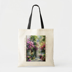 Erschwingliche Kunst Blumen-Tasche: Sommergarten-T Tragetasche