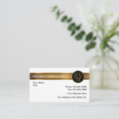 Erschwingliche Visitenkarten für die Gesundheitsve Visitenkarte (Stehend Vorderseite)