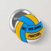 Erschwingliche Volleyball-Geschenke und Werbeaktio Button (Vorne & Hinten)