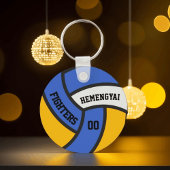 Erschwingliche Volleyball-Geschenke und Werbeaktio Schlüsselanhänger