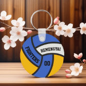Erschwingliche Volleyball-Geschenke und Werbeaktio Schlüsselanhänger