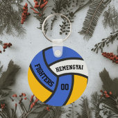 Erschwingliche Volleyball-Geschenke und Werbeaktio Schlüsselanhänger