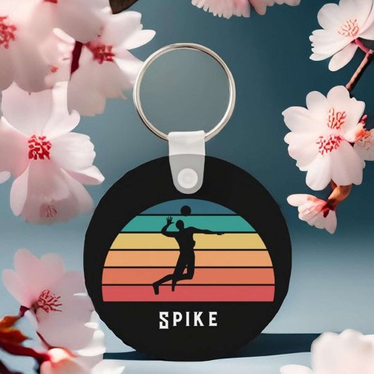 Erschwingliche Volleyball-Geschenke und Werbeaktio Schlüsselanhänger
