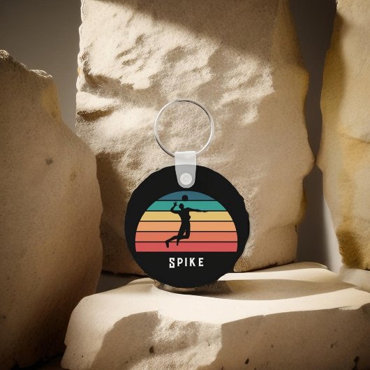 Erschwingliche Volleyball-Geschenke und Werbeaktio Schlüsselanhänger