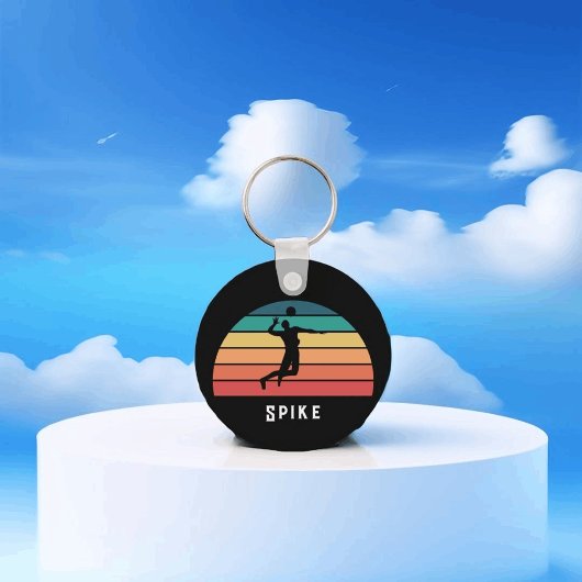 Erschwingliche Volleyball-Geschenke und Werbeaktio Schlüsselanhänger