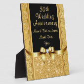 Erschwingliches Geschenk zum 50-jährigen Jubiläum  Fotoplatte (Seite)