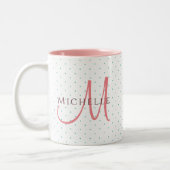 Ersetzen der ersten Vorlage für das Monogramm Zweifarbige Tasse (Links)