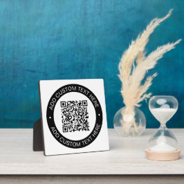 Ersetzen durch Ihren eigenen hochgeladenen QR-Code Fotoplatte