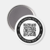 Ersetzen durch Ihren eigenen hochgeladenen QR-Code Magnet (Vorderseite/Rückseite)