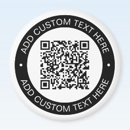 Ersetzen durch Ihren eigenen hochgeladenen QR-Code Magnet