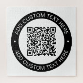 Ersetzen durch Ihren eigenen hochgeladenen QR-Code Puzzle (Vertikal)