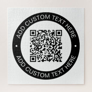 Ersetzen durch Ihren eigenen hochgeladenen QR-Code Puzzle