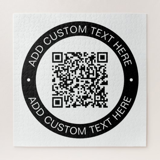 Ersetzen durch Ihren eigenen hochgeladenen QR-Code Puzzle (Vertikal)