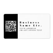 Ersetzen durch Ihren QR-Code | Modern (Vorne)