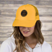 Ersetzen Sie das Logo durch Ihr Werbeteam. Truckerkappe