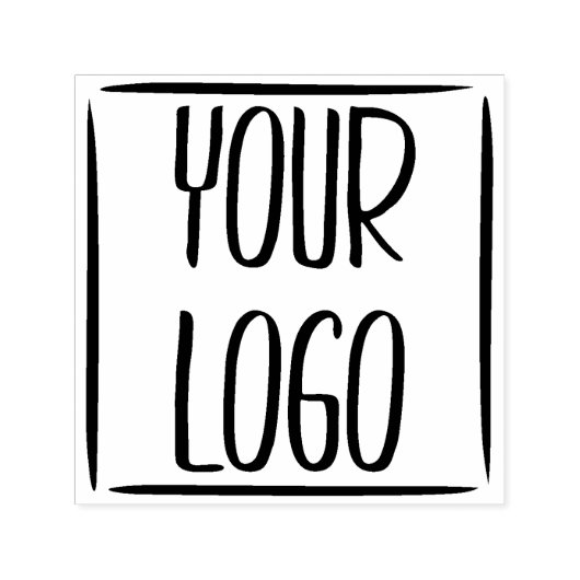Ersetzen Sie das Logo durch Ihre eigene Vorlage. Permastempel (Design)