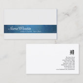 Ersetzen Sie die Teacher Script Grunge Visitenkart Visitenkarte (Vorne/Hinten)