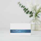 Ersetzen Sie die Teacher Script Grunge Visitenkart Visitenkarte (Stehend Vorderseite)