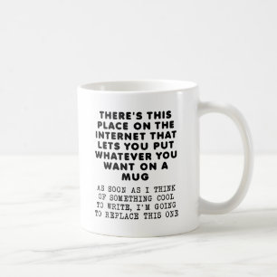 Ersetzen Sie diesen lustigen Mug Kaffeetasse