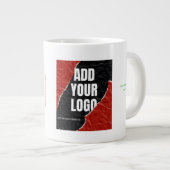 Ersetzen Sie diesen Text durch Ihr eigenes Foto od Jumbo-Tasse (Vorderseite Rechts)