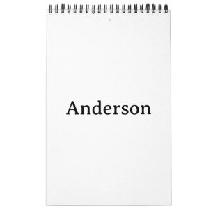 Ersetzen Sie eigenes Design 17" x 11" Eine Seite K Kalender
