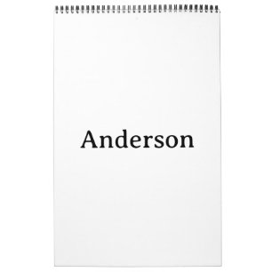 Ersetzen Sie eigenes Design 43 cm x 28 cm Eine Sei Kalender