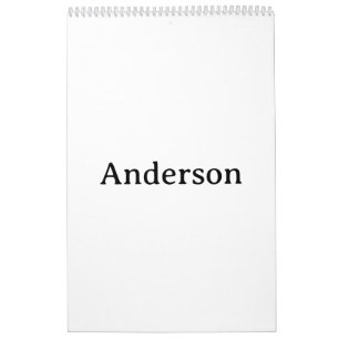 Ersetzen Sie eigenes Design 43 cm x 28 cm Eine Sei Kalender