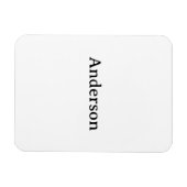 Ersetzen Sie eigenes Design 7,62 cm x 10,16 cm fle Magnet (Horizontal)