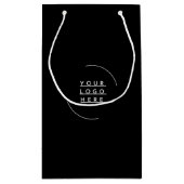 Ersetzen Sie Ihr Logo Kleine Geschenktüte (Rückseite)