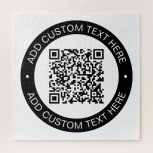 Ersetzen Sie mit Ihrem eigenen hochgeladenen QR-Co Puzzle