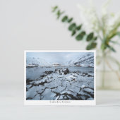 Ersfjorden Norwegen Postkarte (Stehend Vorderseite)