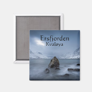 Ersfjorden Norwegen Souvenir Magnet