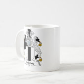 Erskine Familienwappen Kaffeetasse (Vorderseite Links)