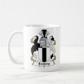 Erskine Familienwappen Kaffeetasse (Links)