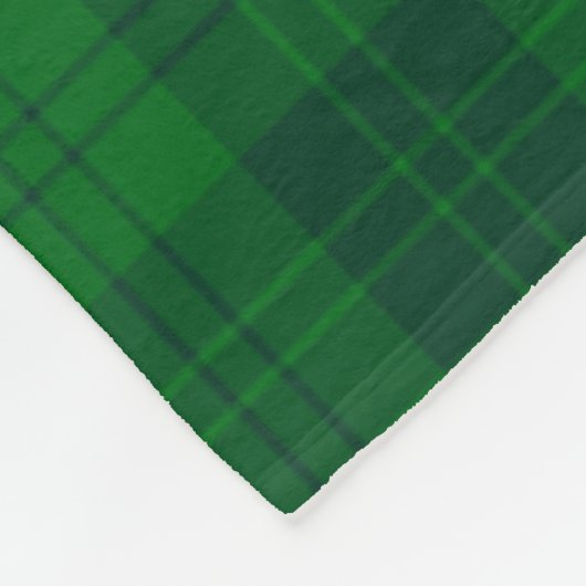 Erskine Jagd Kariert Fleecedecke (Ecke)