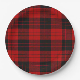 Erskine Paton Tartan Pappteller