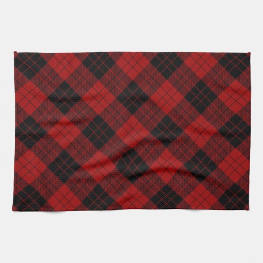 Erskine (Paton) Tartan Scottish Kariert Pattern Geschirrtuch (Horizontal)