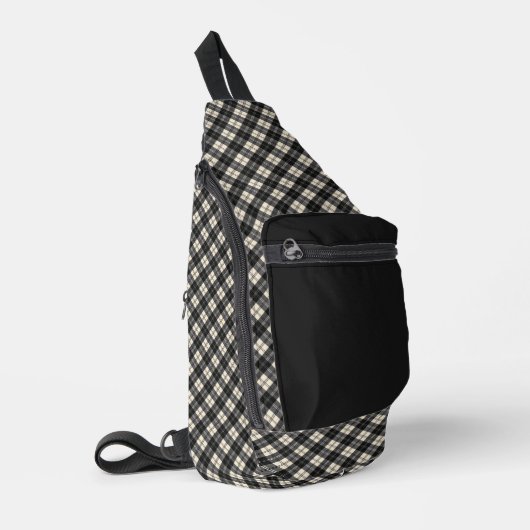 Erskine Scottish Clan Tartan Sling Bag (Linke Seite)