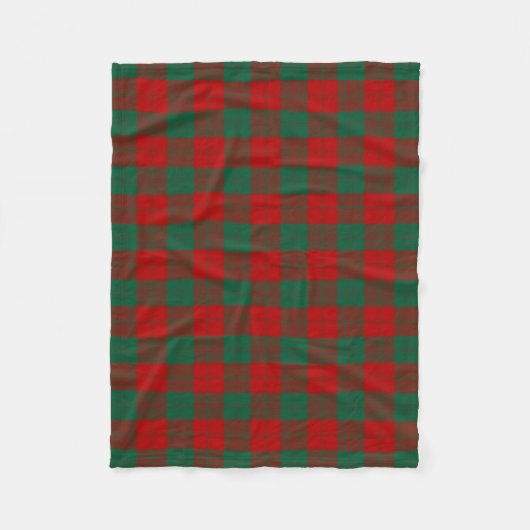 Erskine Tartan Fleecedecke (Vorderseite)